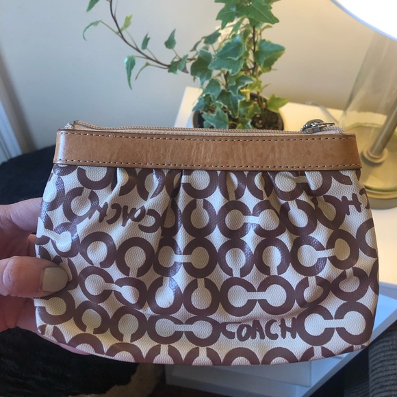 Coach coated canvas wristlet - Picture 2 of 2